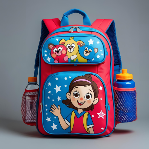 Premium School Bag with Built-in Organizer 