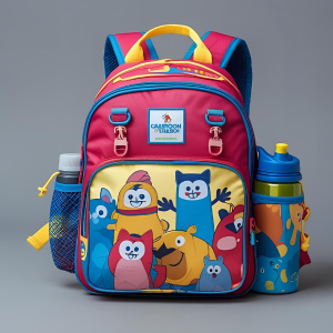 Stylish Backpack for Children with Water Resistant Material 