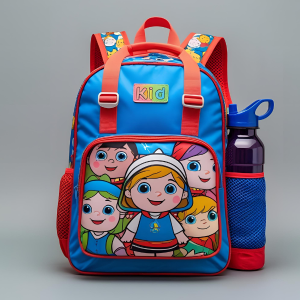 Stylish Backpack for Children with Water Resistant Material 