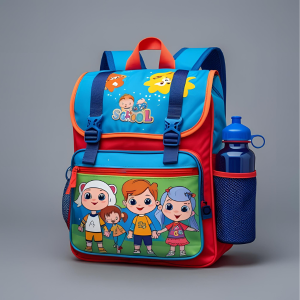 Stylish Backpack for Children with Water Resistant Material 