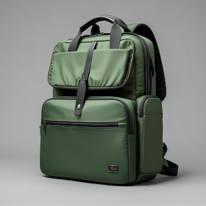  Organized Laptop Work Bag with External and Internal Zip Sections