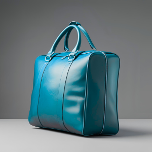 Premium PU Leather Travel Bag with 40L Capacity and Multi-Pocket Design