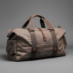 Premium Genuine Leather Travel Bag with 30L Capacity and Multi-Pocket Design