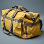 Premium Top-Grain Leather Travel Bag with 50L Capacity and Multi-Pocket Design