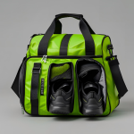 Multipurpose Nylon Gym and Sports Bag with 20L Capacity and Shoe Compartment