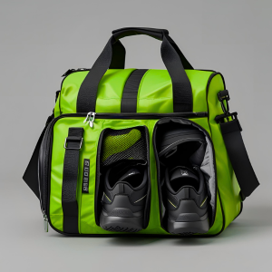 Multipurpose Nylon Gym and Sports Bag with 20L Capacity and Shoe Compartment