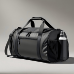 Multipurpose Polyester Gym and Sports Bag with 35L Capacity and Shoe Compartment